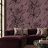 Aquatint Large Panel Floral Wallpaper