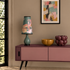 Painterly Abstract Lamp shade