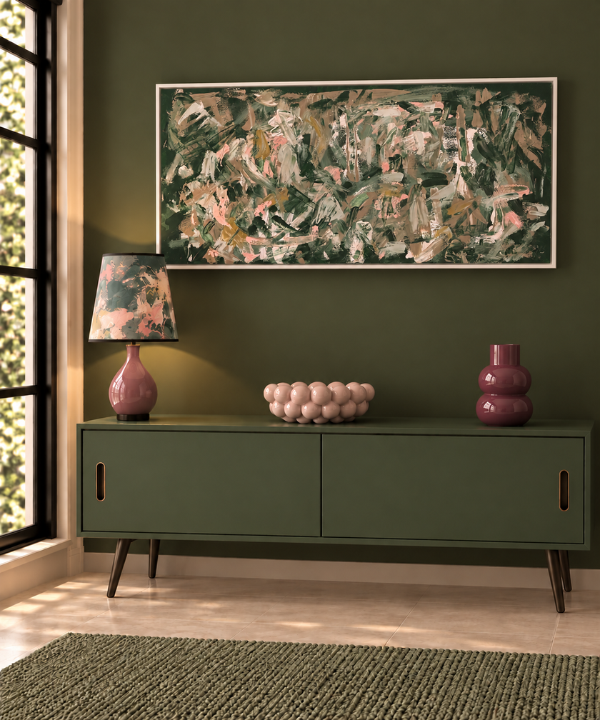 Abstract Oblong Canvas