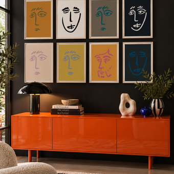 Faces A4 Prints