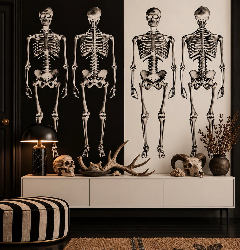 Dem Bones large Skeleton wallpaper