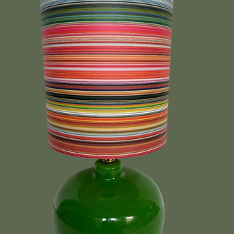 Multi fine striped Lampshade
