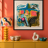 Abstract Painting on Canvas