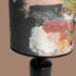 Painterly Abstract Lamp shade - Black - 24 h x 35 d cm