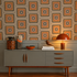 Retro Square  Geometric Wallpaper