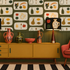 Naive Fruit Wallpaper - Dark Khaki