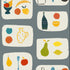 Naive Fruit Wallpaper - Pewter