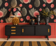 Tropical Fruit Wallpaper - Ivory