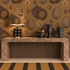 Tropical Fruit Wallpaper- Sand