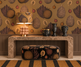 Tropical Fruit Wallpaper - Mocha
