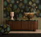 Tropical Fruit Wallpaper - Olive