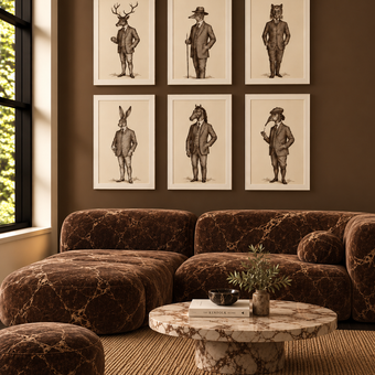 Gentlemanly pursuits Wallpaper.