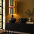 Large Retro geometric Lampshade