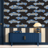 Classic Car Blueprint Wallpaper