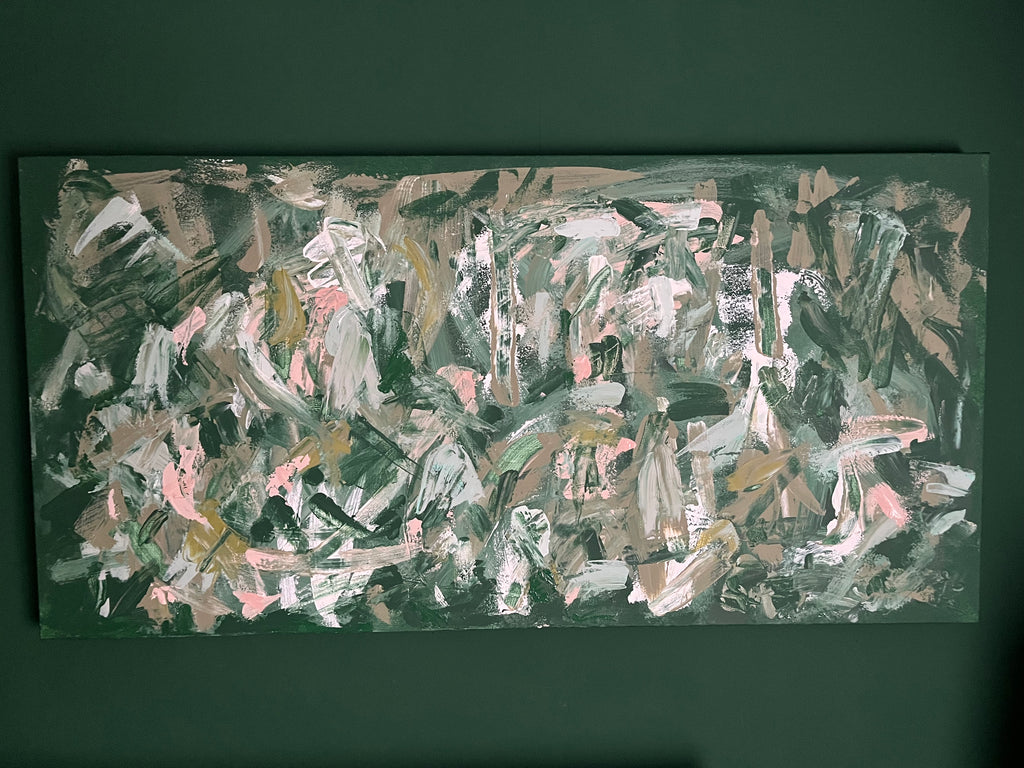 Abstract Oblong Canvas