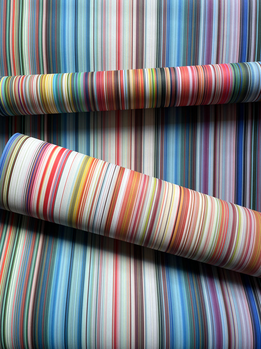 Fine Stripe Wallpaper