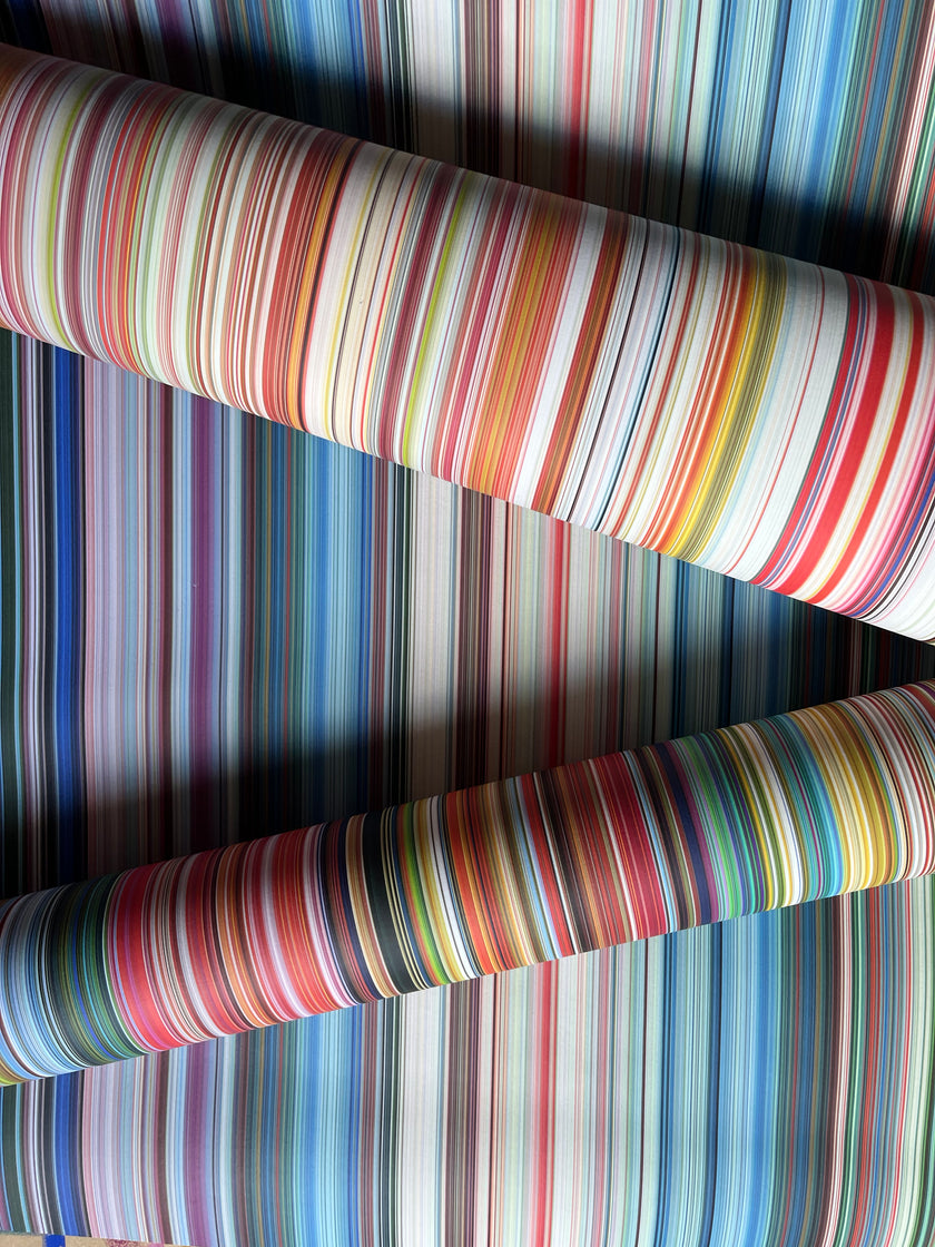 Fine Stripe Wallpaper