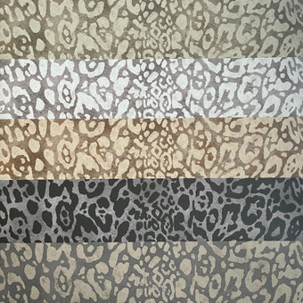 Leopard Striped Wallpaper