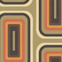 Retro Oblong Geometric wallpaper