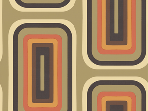 Retro Oblong Geometric wallpaper