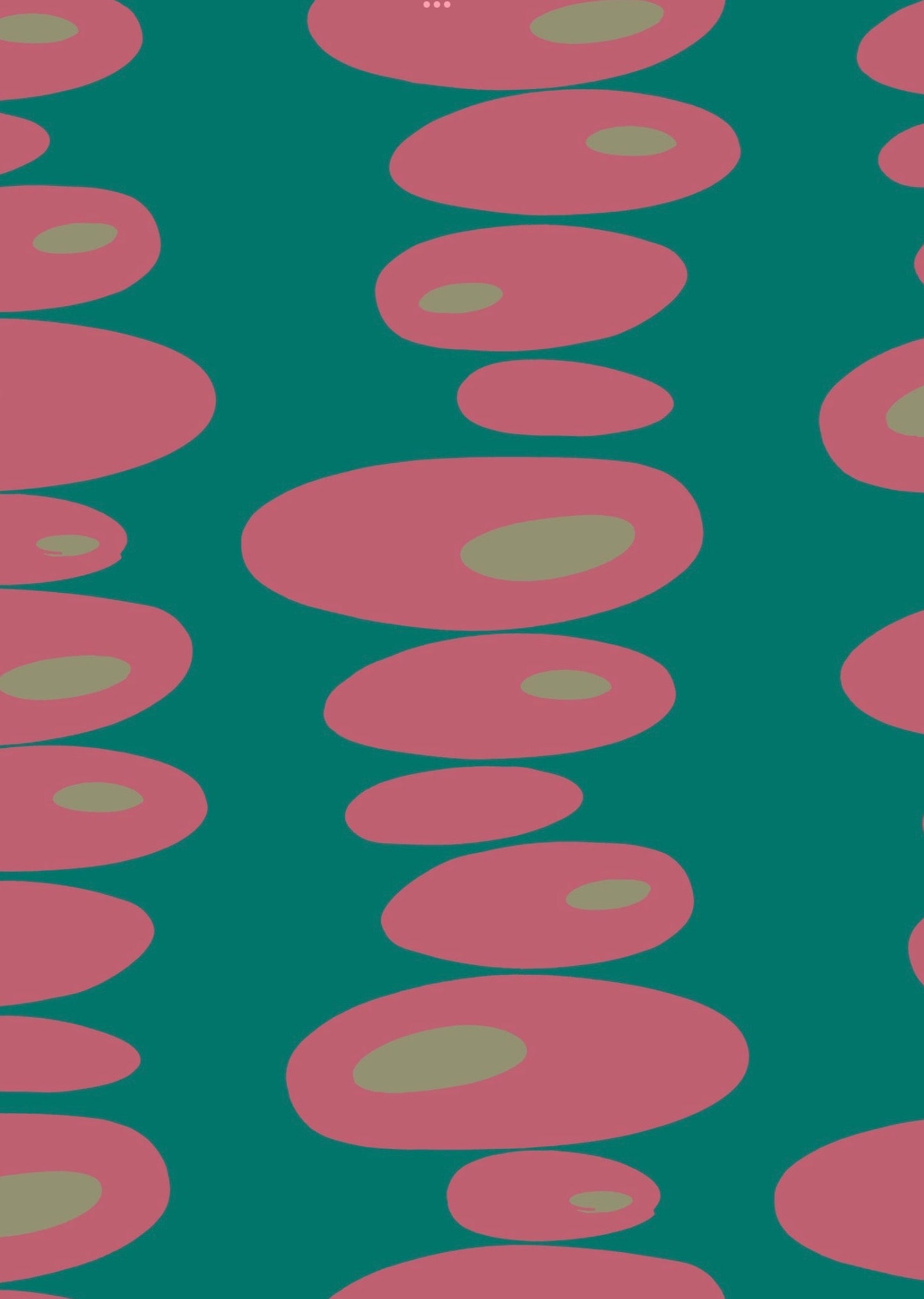 Pebbles Wallpaper - Turquoise