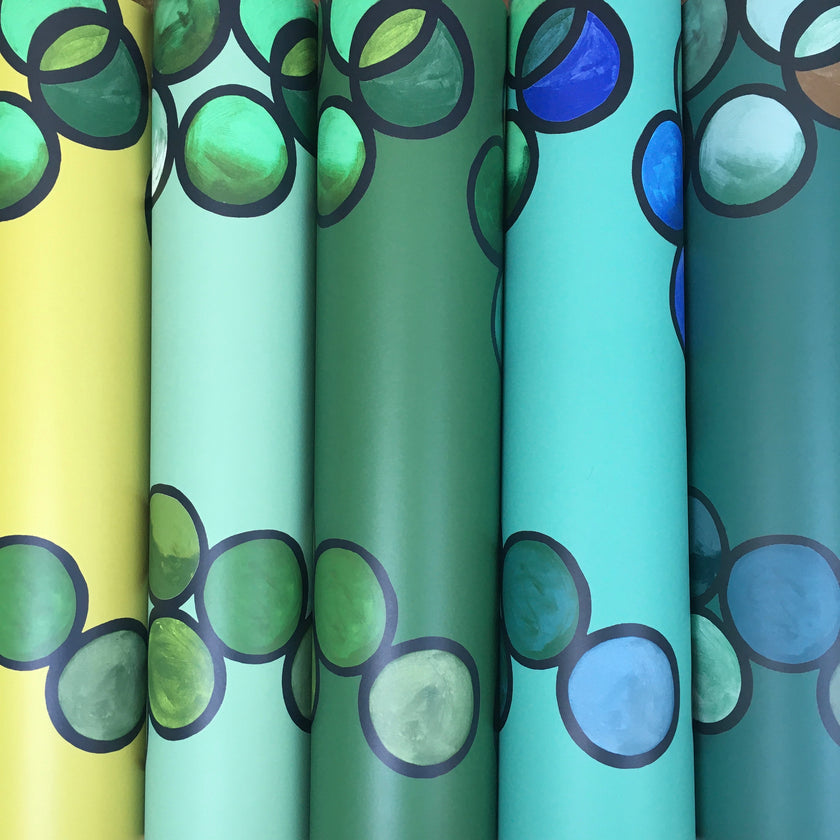 Ombré Circle Wallpaper