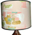 Large Painterly Abstract Lamp shade - pink