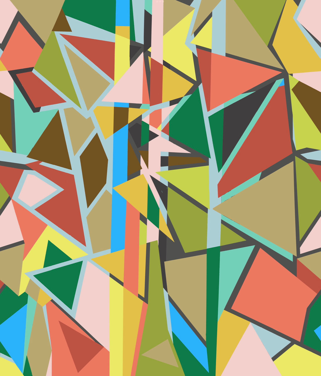 Hypotenuse Mural Wallpaper
