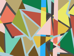 Hypotenuse Mural Wallpaper