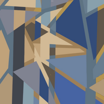 Hypotenuse Mural Wallpaper