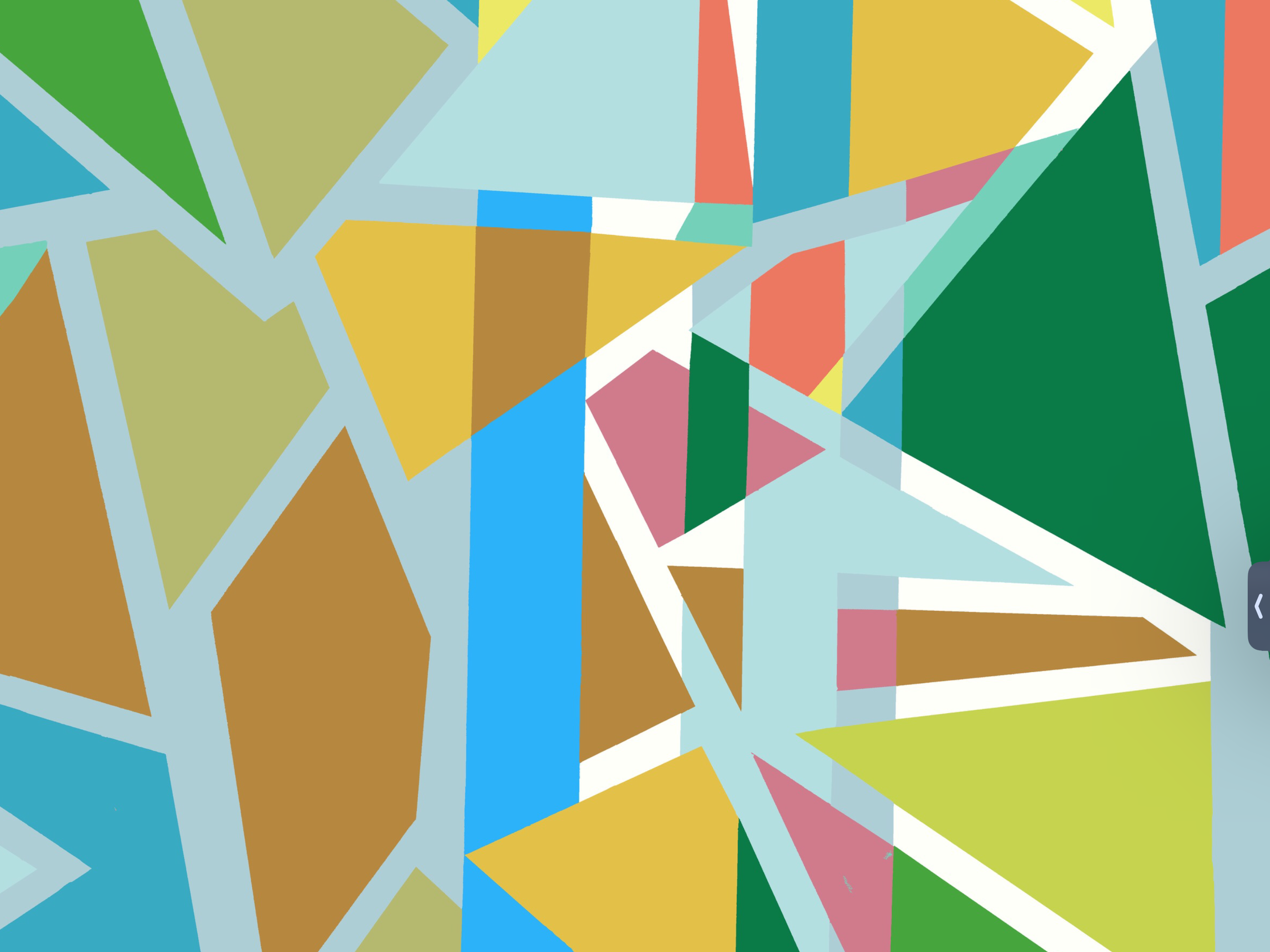 Hypotenuse Mural Wallpaper