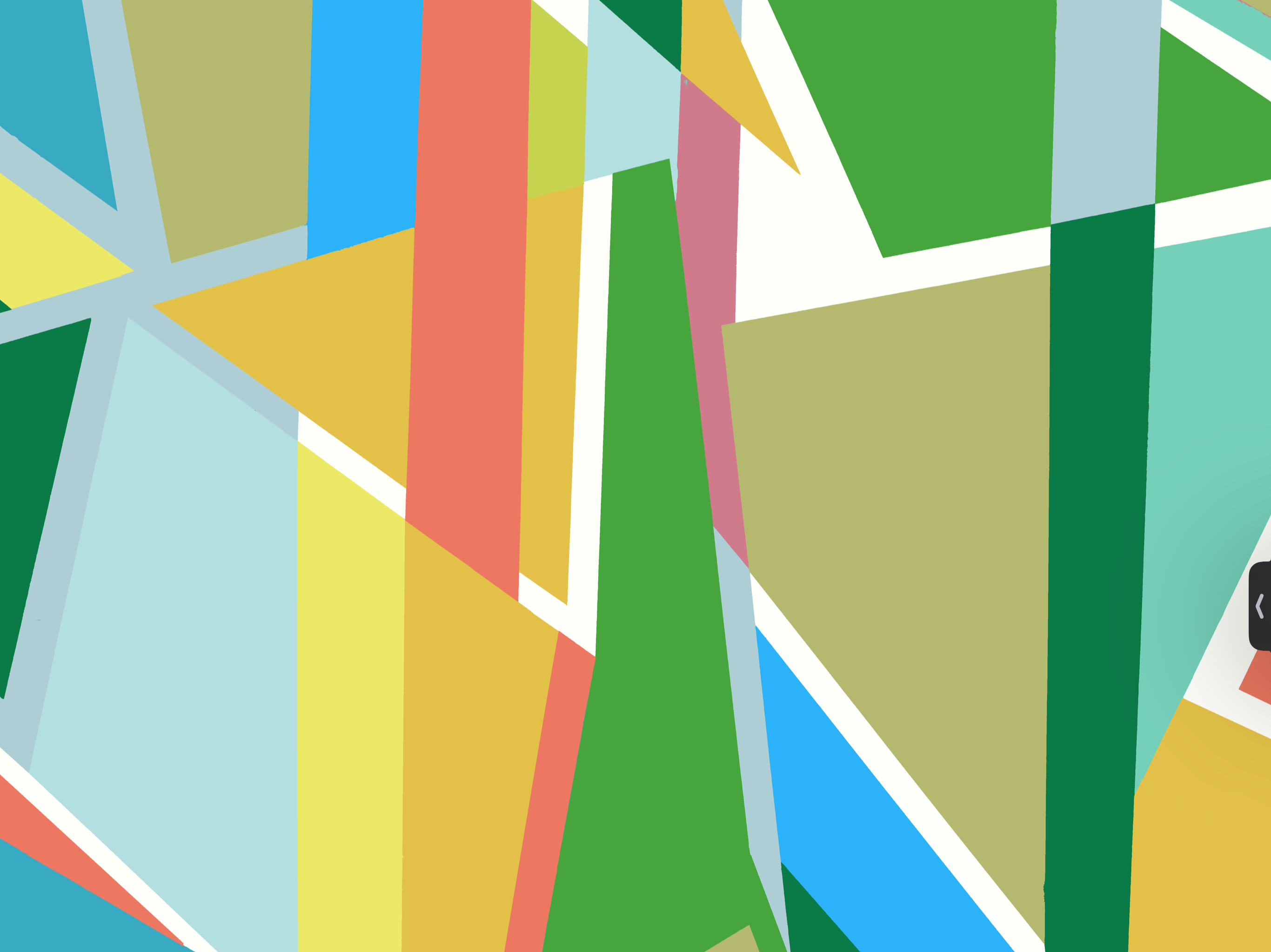 Hypotenuse Mural Wallpaper