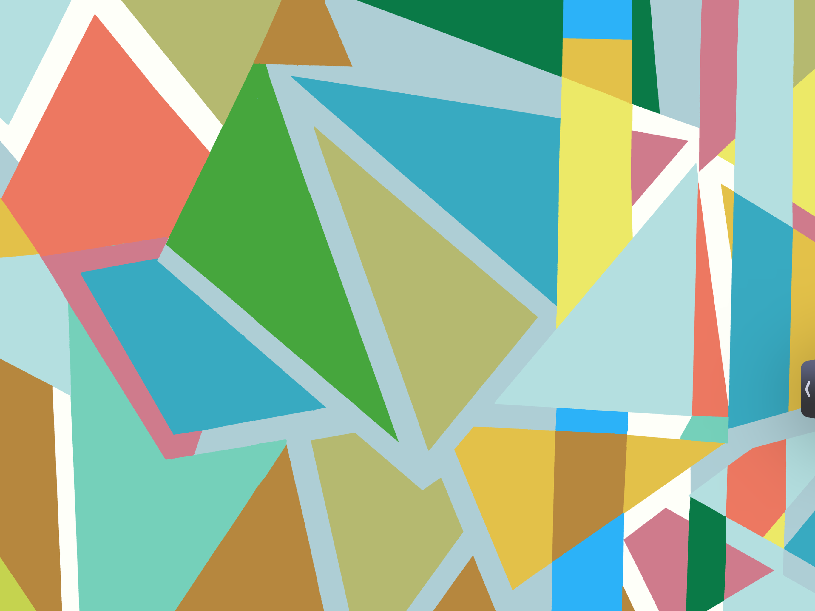 Hypotenuse Mural Wallpaper