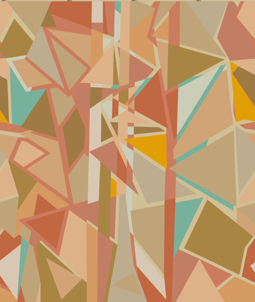 Hypotenuse Mural Wallpaper