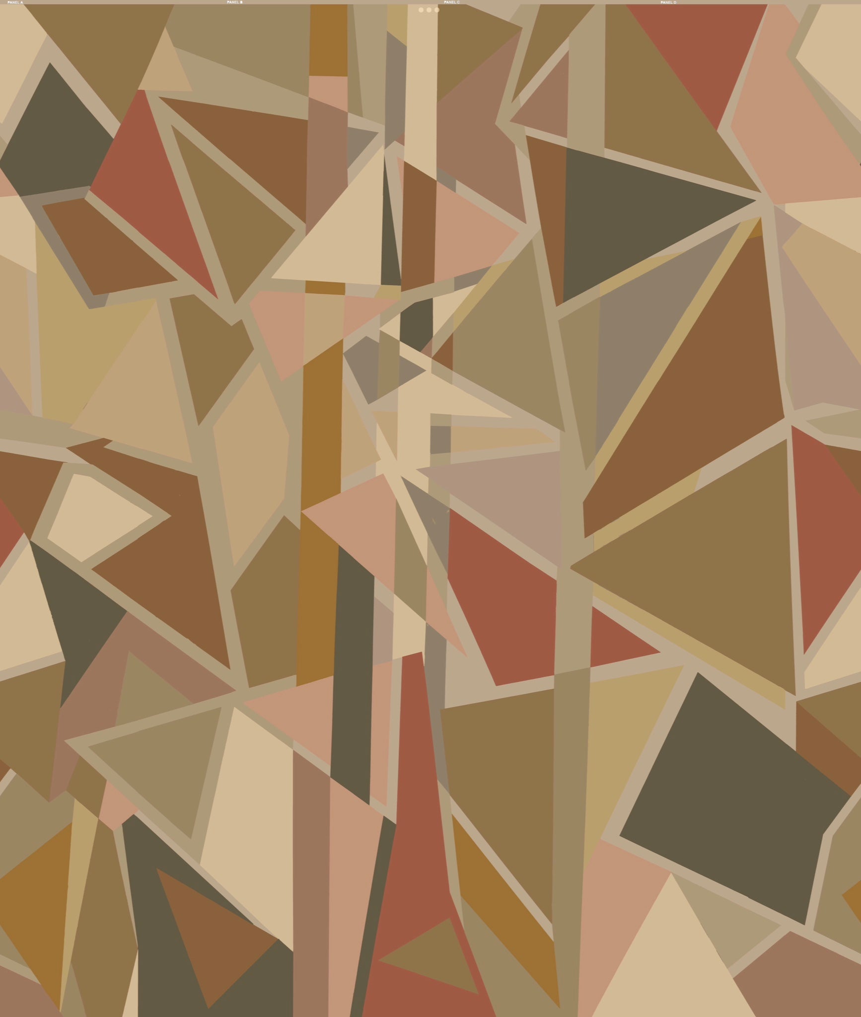 Hypotenuse Mural Wallpaper