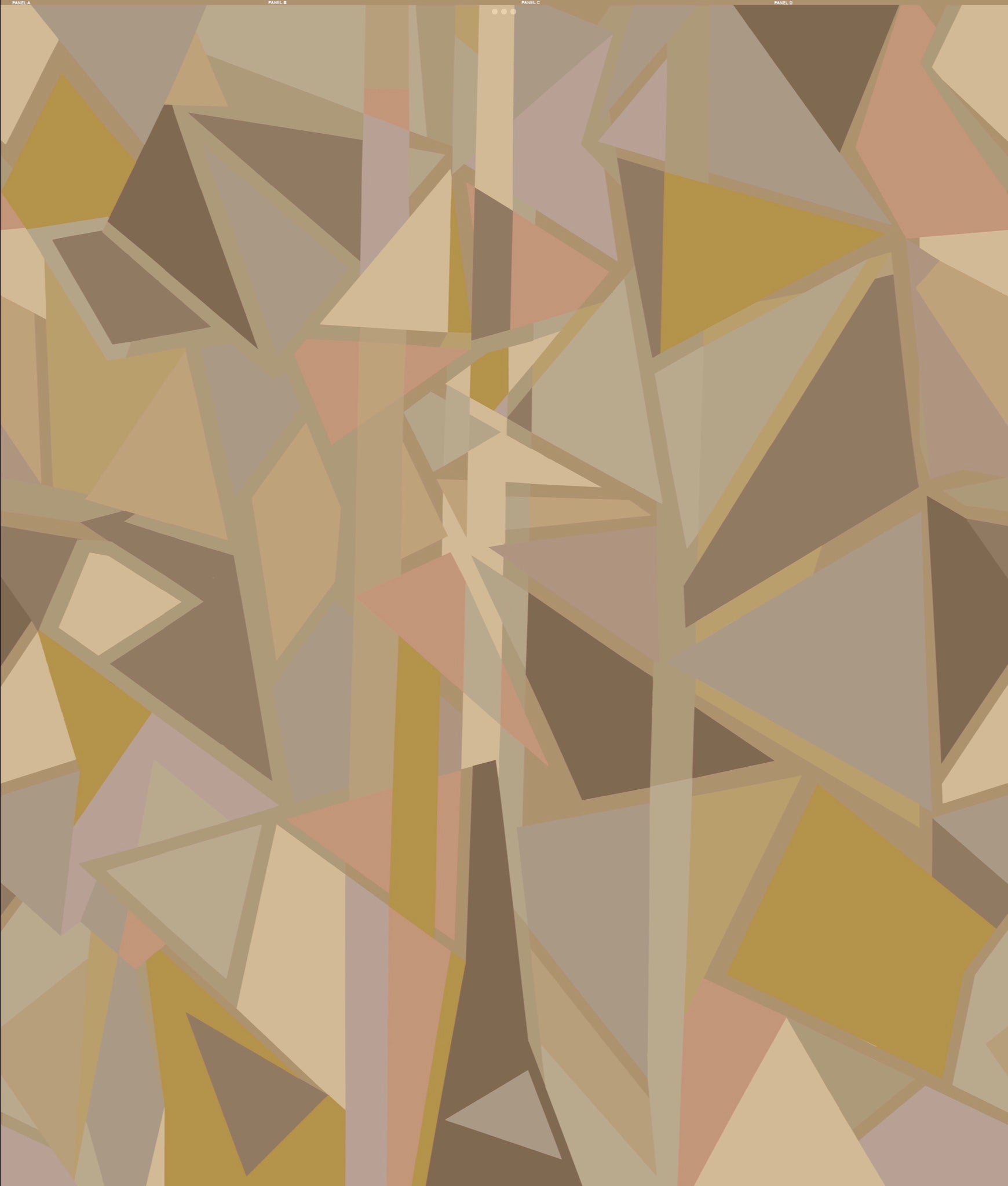 Hypotenuse Mural Wallpaper
