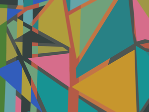 Hypotenuse Mural Wallpaper