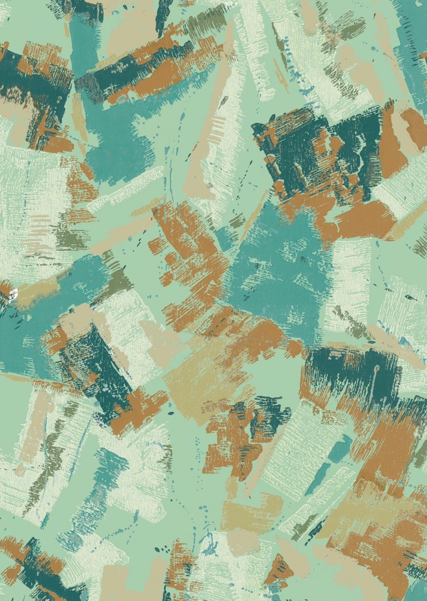 1950s Brushstroke Wallpaper