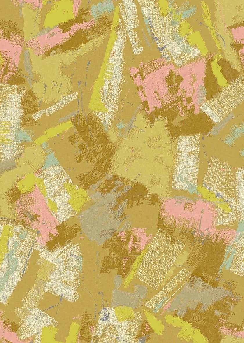 1950s Brushstroke Wallpaper