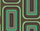 Retro Oblong Geometric wallpaper