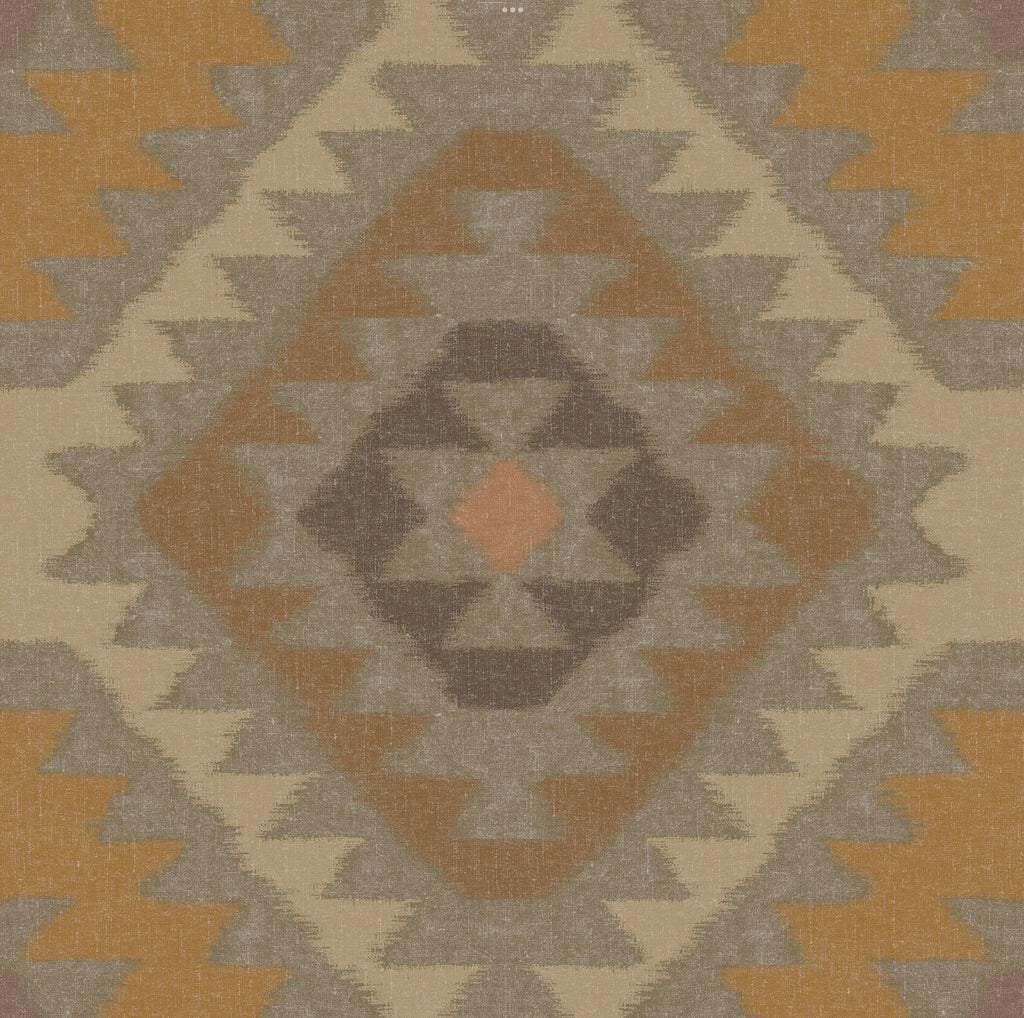 Navajo Wallpaper - Flax