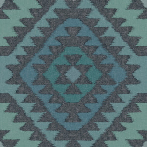 Navajo Wallpaper - Navy