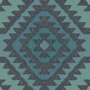 Navajo Wallpaper - Navy