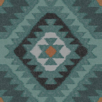 Navajo Wallpaper - Teal