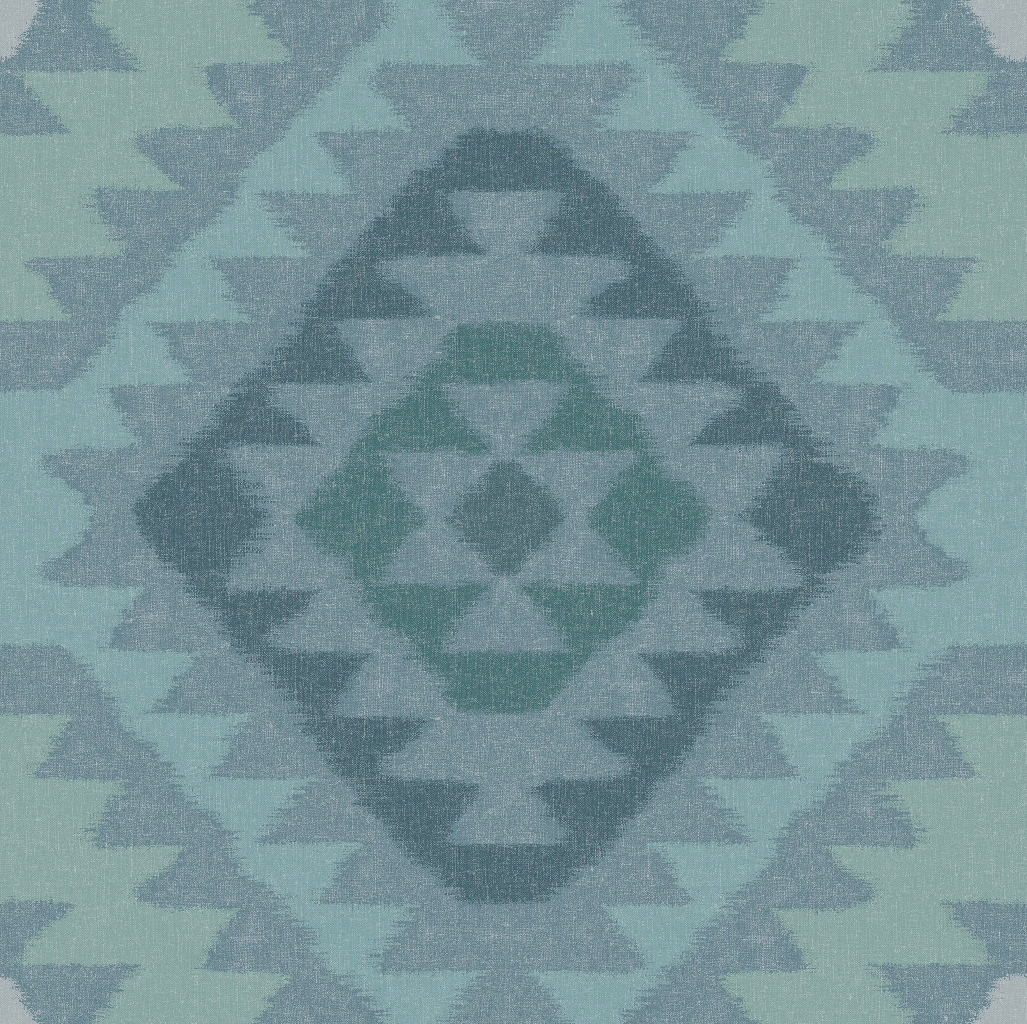 Navajo Wallpaper - Powder blue