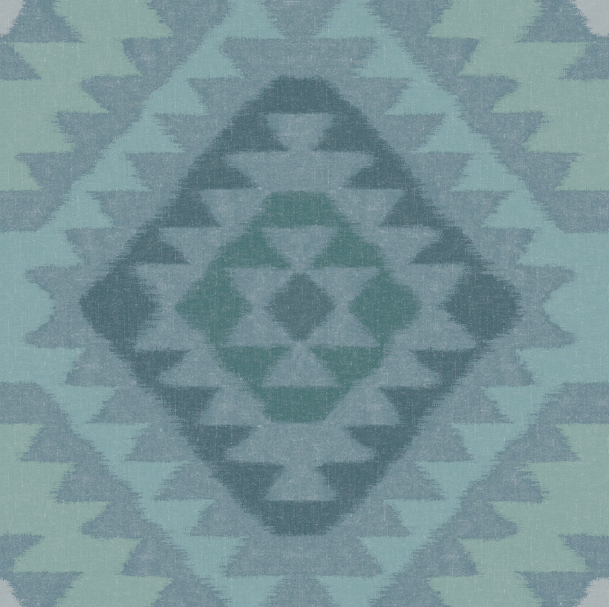 Navajo Wallpaper - Powder blue