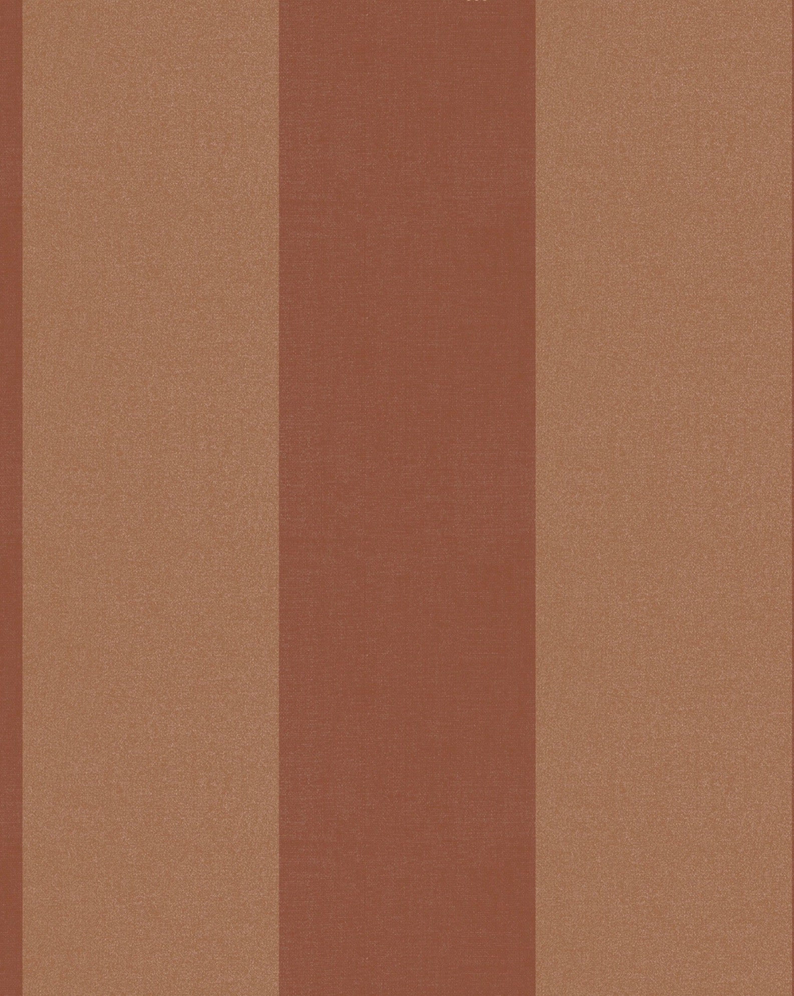 Simple wide Stripe Wallpaper - Terracotta