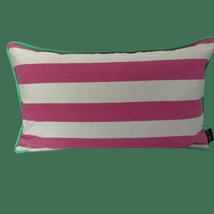 Multi Striped Cushions - Pink