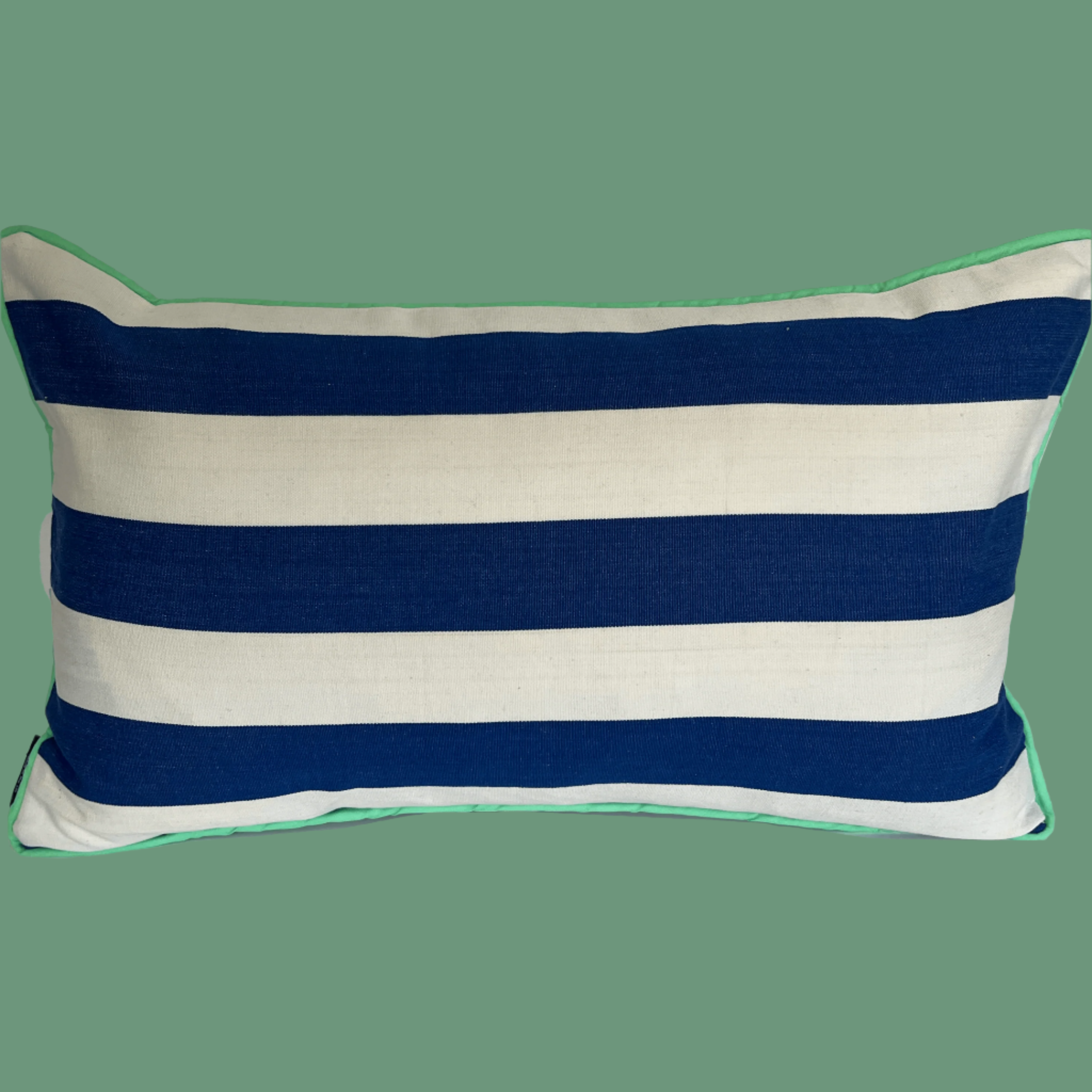Striped Cushion - Blue