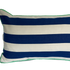 Striped Cushion - Blue